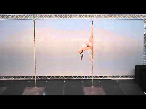 Manon Agard, compétition Pole Sports, vice championne de France catégorie professionnelle.