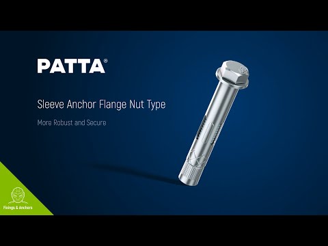 Anclaje de Manguito con Tuerca de Brida Hexagonal