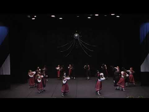 Ullo Toomi 120 võistutantsimine - Tartu Ülikooli Rahvakunstiansambli noorem segarühm - Vanaisa polka