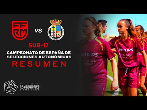 RESUMEN SUB-17 | REGIÓN DE MURCIA 2 - 3 ARAGÓN [Campeonato Federaciones Autonómicas Femenino]
