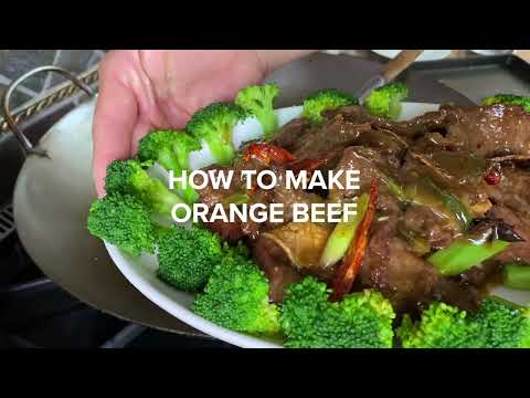 How to Make Orange Beef