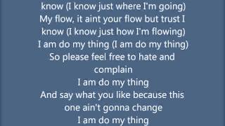 Do my thing - Estelle feat. Janelle Monáe (Lyrics on screen)