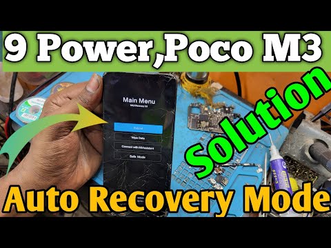 Redmi 9 Power, Poco M3 Auto Recovery Mode  Problem | Auto Recovery Problem Solution