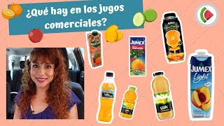 ¿Qué hay en los jugos comerciales | Análisis de supermercado