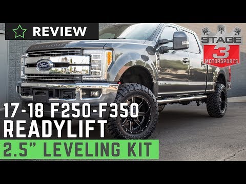 2017 Super Duty ReadyLIFT 2.5 Inch Front Leveling Kit Review