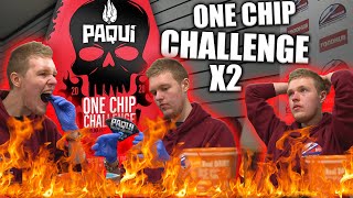 THE PAQUI ONE CHIP CHALLENGE (X2) WORLDS HOTTEST CHIP! (2020)
