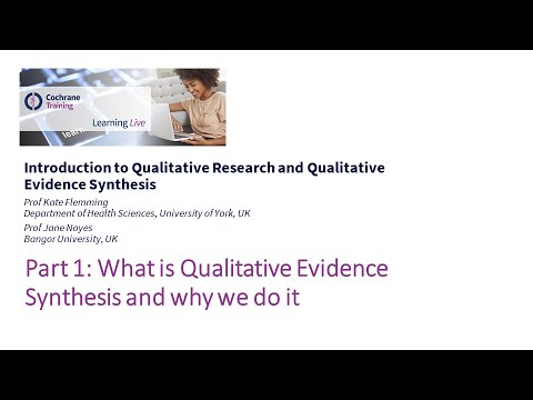 What is synthesis in qualitative research?