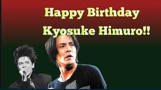 【まいにち誕生日、素晴らしいシリーズ🎂　～10/7編～】氷室京介さん　　誕生日おめでとうございます