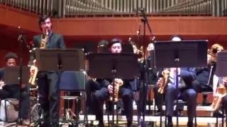 LSU Big Band Antony Leon Tenor Sax