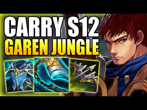 HOW TO PLAY GAREN JUNGLE & CARRY THE GAME AFTER DMG CHANGES! - Best Build/Runes - League of Legends