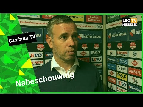 Nabeschouwing SC Cambuur - SC Telstar: René Hake