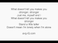 Stronger What Doesn't Kill You by Kelly Clarkson ...