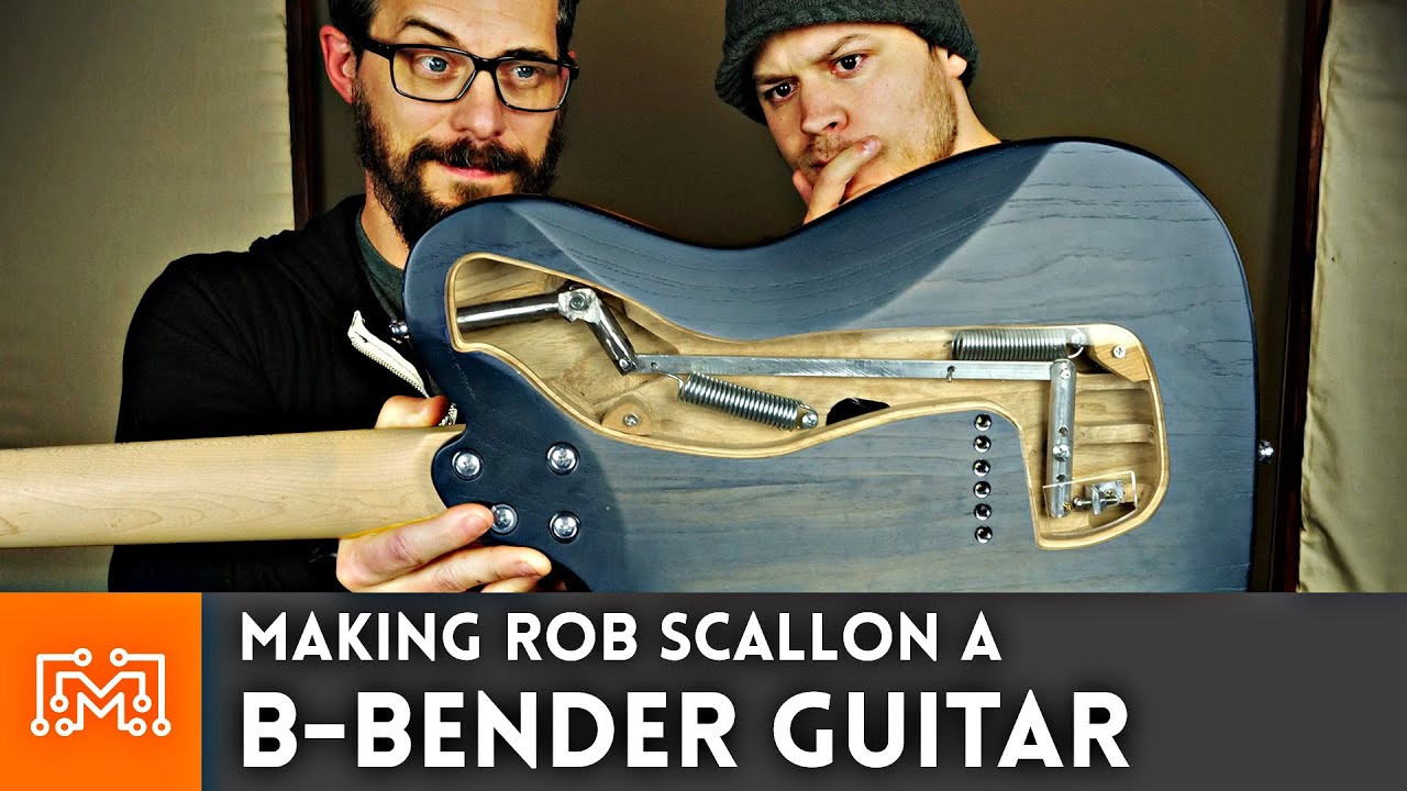 Making A B Bender Guitar for Rob Scallon | I Like To Make Stuff - YouTube