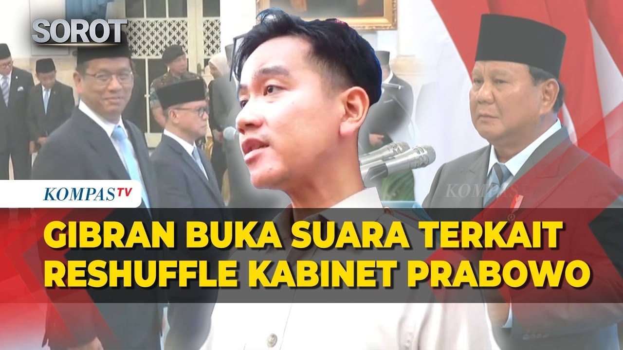 Wapres Gibran Buka Suara Terkait Reshuffle Kabinet Presiden Prabowo: Sudah Dihitung Matang