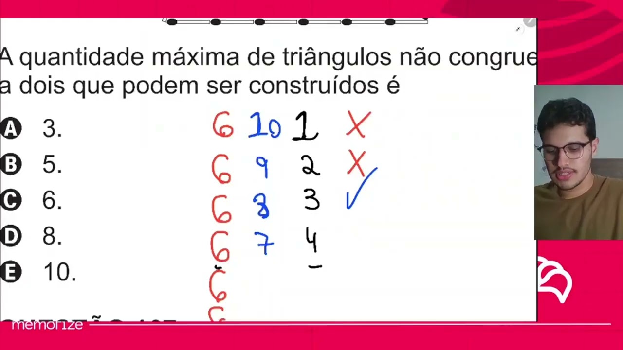 Resolução em Vídeo — Questão 147 ENEM 2014