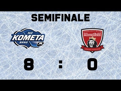 Playoff TELH 2017 | Semifinále: Kometa Brno - Mountfield HK | 3. zápas 2.4.2017 | Sestřih