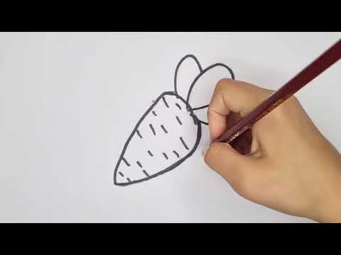 How to Draw a carrots easy and simple