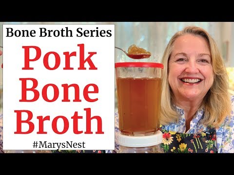 How to Make Pork Bone Broth in a Slow Cooker