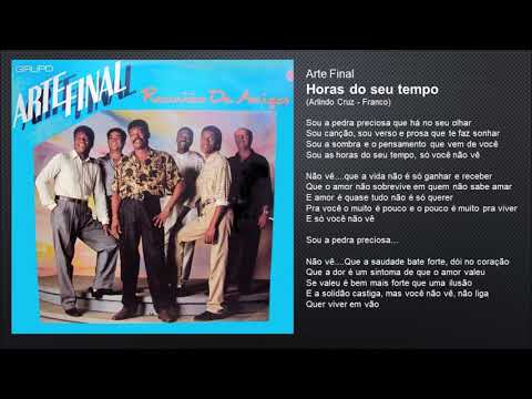 Horas do seu tempo - Arte Final