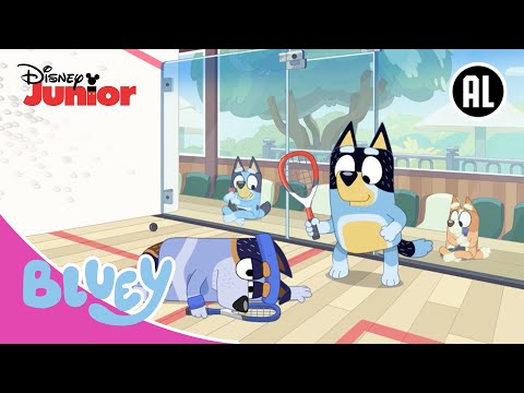🏸 Een Potje Squash! | Bluey | Disney Junior BE