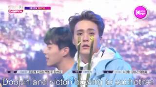 Victon fanboying highlight behind the scenes