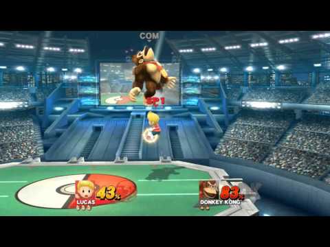 Lucas vs. Donkey Kong (3 Stocks)