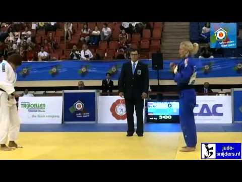 Tina Trstenjak (SLO) - Claudia Ahrens (GER) [-63kg] final