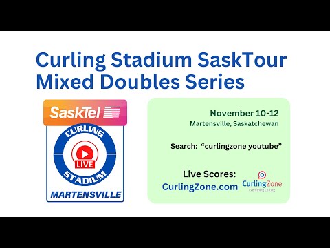 Barber/Heidt vs. Kitz/Stewart - Draw 2 - Curling Stadium SaskTour Mixed Doubles Series