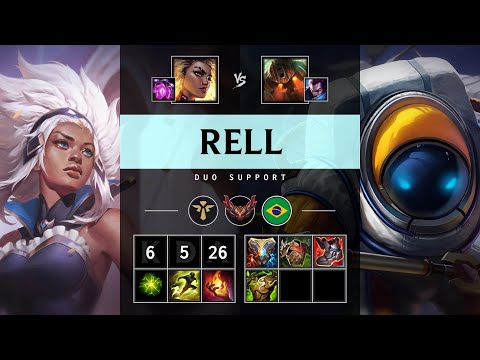 Rell Support vs Nautilus - BR Grandmaster Patch 25.20