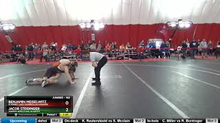 Juniors 182 Benjamin Meiselwitz Elkhart Lake Glenbeulah Howard Vs Jacob Steidinger Askren Wrestlin