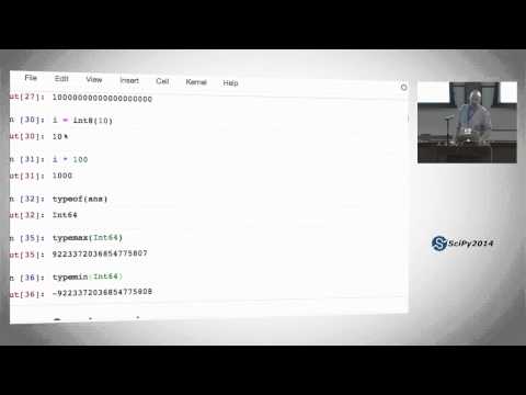 Introduction to Julia Part 1 | SciPy 2014 | David Sanders