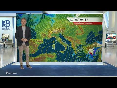 Previsioni meteo Video per lunedì, 13 marzo