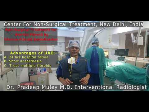 Non surgical treatment for uterine fibroid