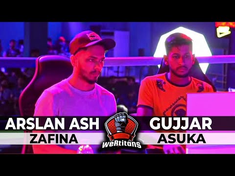 ARSLAN ASH (Zafina) VS GUJJAR (Asuka) We R Titans 2022 - TEKKEN 7