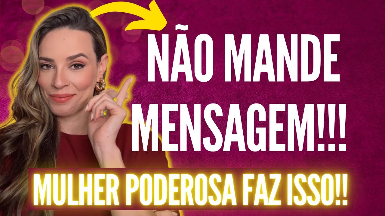 NÃO MANDE MENSAGEM E VEJA O QUE ACONTECE!!!