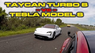 [分享] Taycan vs Model S 加速對比