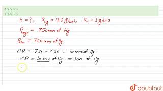 By sucking through a straw a student can reduce the pressure in his |Class 11 PHYSICS | Doubtnut