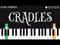 Cradles - Sub Urban | EASY Piano Tutorial