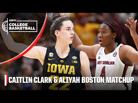 Caitlin Clark vs. Aliyah Boston | NCAA Women's Final Four | ESPN College Basketball