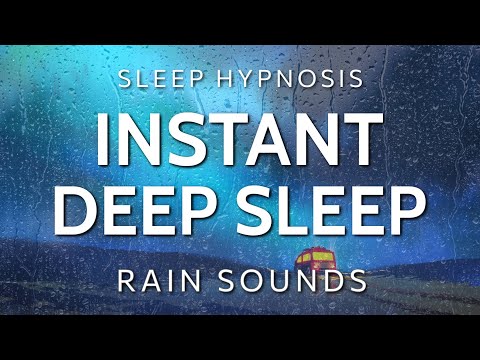 Sleep Hypnosis for Instant Deep Sleep | Rain Sounds Dreaming (Very Strong)