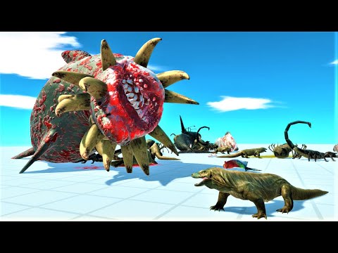 Poisonous Army vs Every Faction ARBS Animal revolt battle simulator