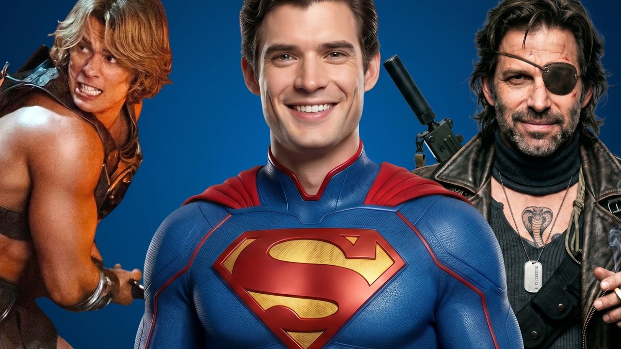 HE-MAN CALLA BOCAS, Superman cambia de traje y Zack Snyder revive un clásico
