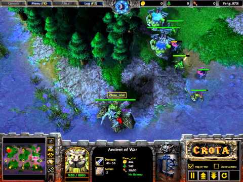 ZhouXiXi (NE) vs Yumiko (HU) - G1 - WarCraft 3 - WC718