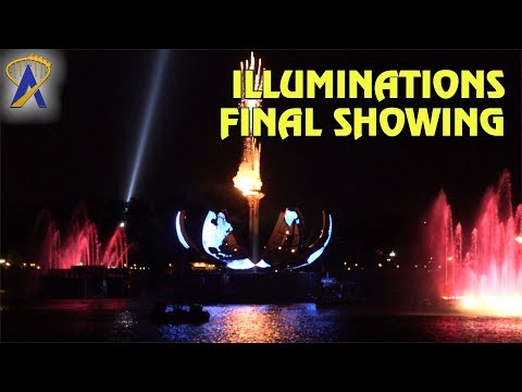 Final Showing of IllumiNations: Reflections of Earth at Epcot