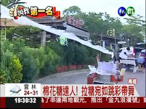 棉花糖飛上天! 街頭藝人第一人