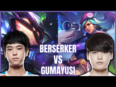 C9 BERSERKER ZIGGS VS T1 GUMAYUSI CAITLYN - PATCH 11.23