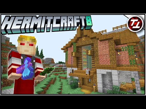 CUSTOM AFK WOOD FARM! - Hermitcraft 8: #14