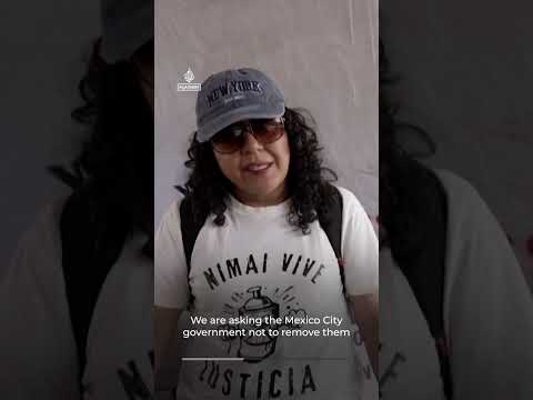 Activists plaster missing posters around Mexico stadiums ahead of World Cup | AJ #shorts