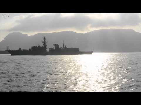 YGTV Gibraltar News Update - HMS Westminster arrives in Gibraltar mp4