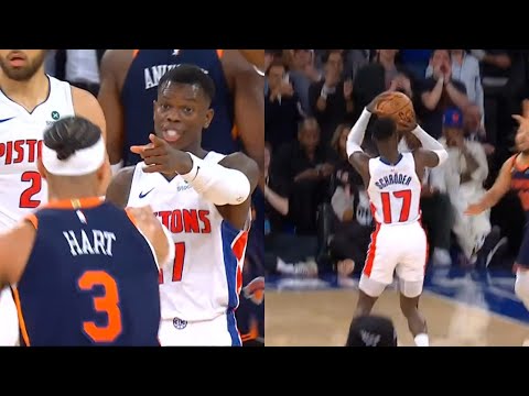 Dennis Schroder gets heated with Josh Hart then hits clutch 3 to win Game 2